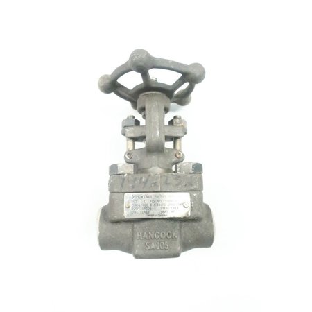 HANCOCK Manual 800 Steel Socket Weld 1/2In Wedge Gate Valve 950W-4